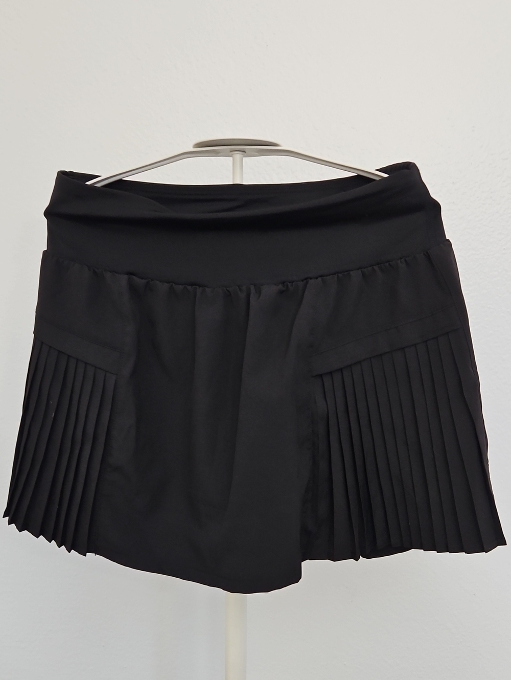 Black Pleated Mini Skirt - Women's Skirt